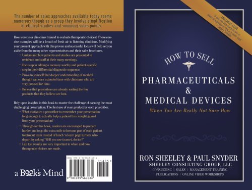 The Art of Selling Pharmaceuticals - Using The Doctor's Thought Patterns To Improve How Your Product Is Received - Image 2